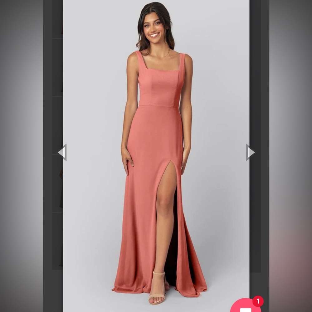 Kennedy Blue Bridesmaid Gown Jay Terracotta